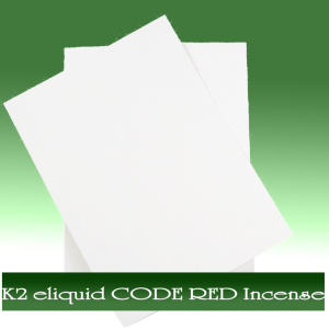 Buy K2 E-liquid Code Red Incense On Paper