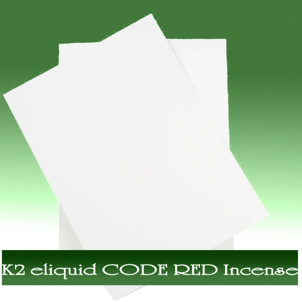 Buy K2 Infused E‑liquid Code Red Incense On Paper 1 K2 Infused E‑liquid Code Red Incense On Paper